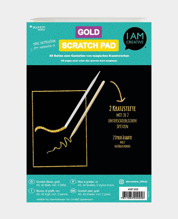 Produktbild I Am Creative Kratzblock, Scratch Block