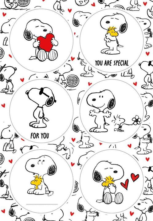 Braun Sticker 115 x 170 mm (6 Sticker)