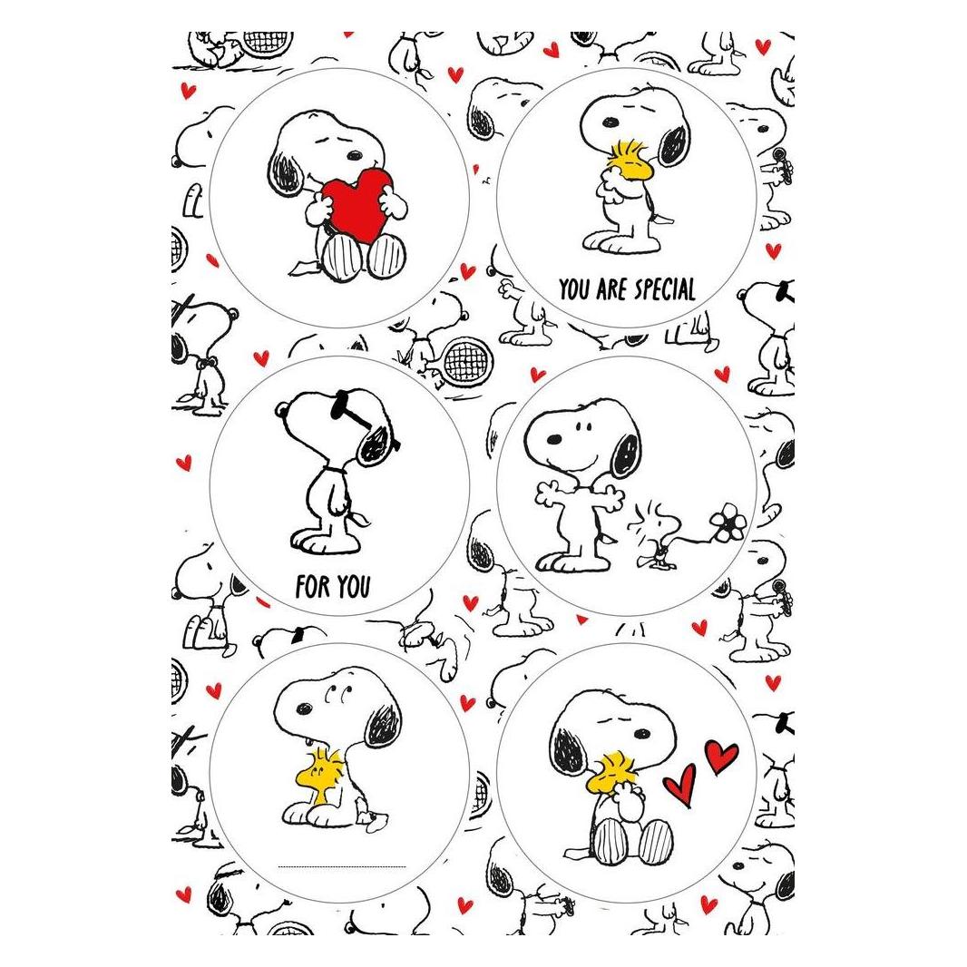 Braun Sticker 115 x 170 mm (6 Sticker) (2605-26417)