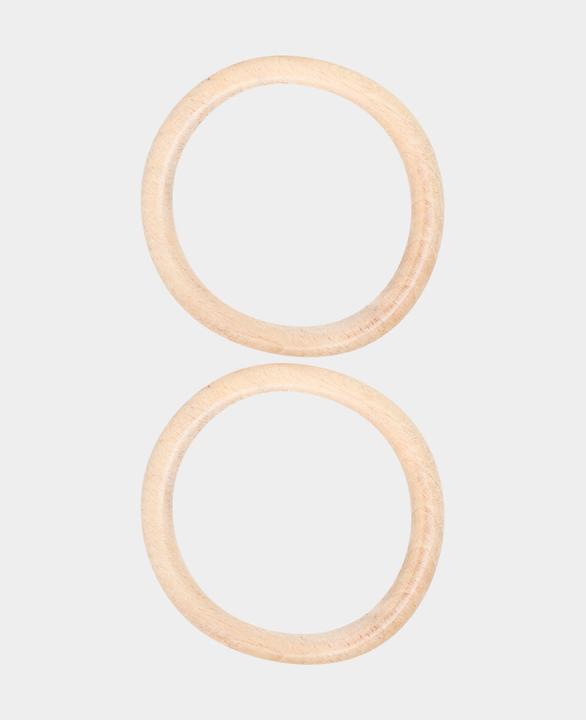 Actual product image I Am Creative Wooden ring set