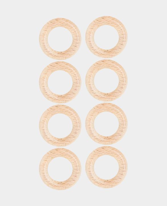 Actual product image I Am Creative Wooden ring set