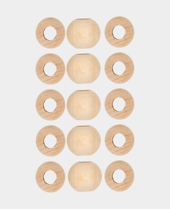 Produktbild I Am Creative Rohholzkugeln, Holzperlen