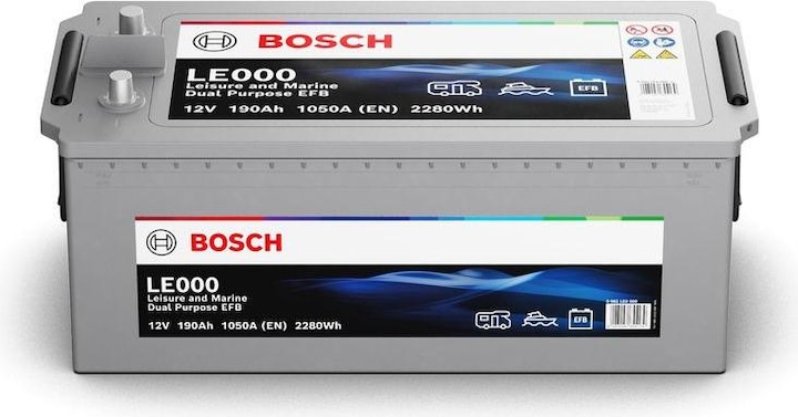 Produktbild Bosch Automotive EFB Versorgungsbatterie LE000 12V 190Ah 1050A (12 V, 190 Ah, 1050 A)
