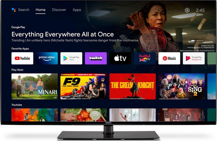 Produktbild Medion LIFE® X14371 (MD 30921) Android TV (43", LCD, 4K)