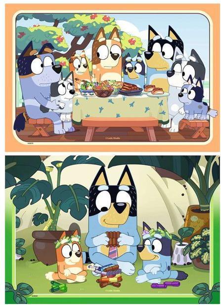 Actual product image Ravensburger Bluey (24 pieces)