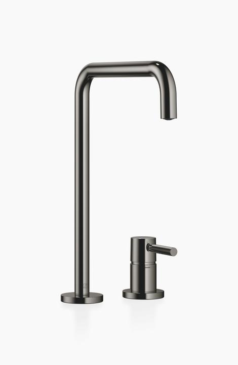 Produktbild Dornbracht META Square Küchenarmatur, Zweilochbatterie, Ausladung 235mm, Einzelrosetten