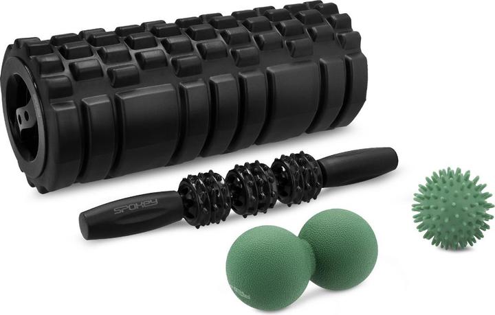 Actual product image Spokey Massagerolle mit Zubehör Mixroll Set (6.50 cm)