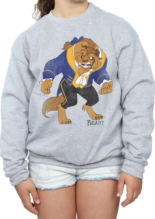Produktbild Disney Beauty And The Beast Classic Beast Sweatshirt Mädchen (140, 146)
