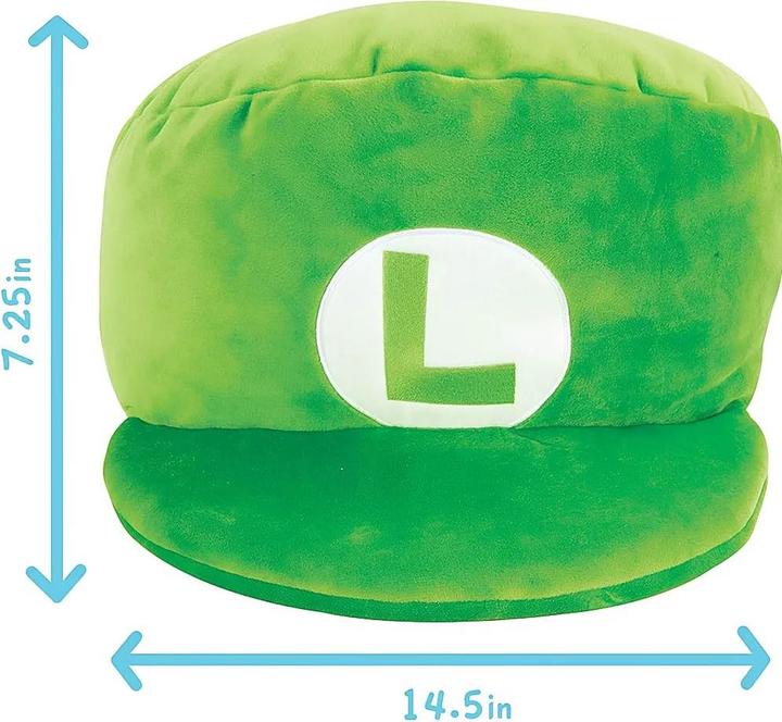 Immagine prodotto Tomy Nintendo Plush: cappello Luigi (40 cm) (40 cm)