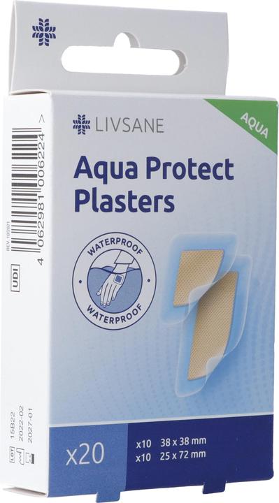 Actual product image Livsane Aqua Protect Plaster Pl (20 x)