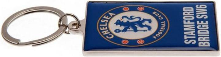 Actual product image Chelsea FC Stamford Bridge Crest Keyring