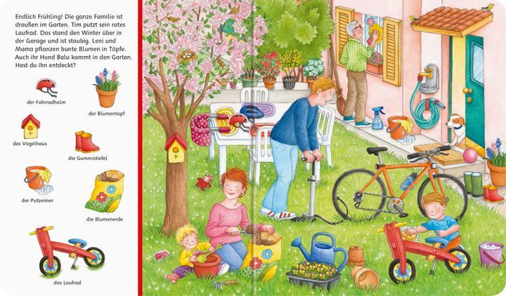 Actual product image Ravensburger Sachen suchen: Im Frühling (German, Susanne Gernhäuser, 2020)