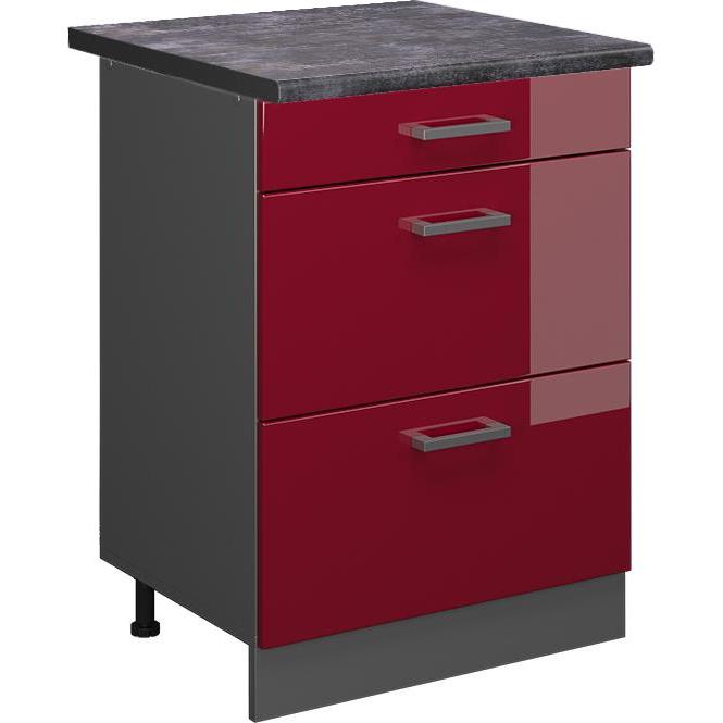 Vicco, Regal, Küchenunterschrank R-Line (60 x 60 x 81.5 cm)