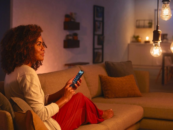 Actual product image Philips Hue Giant BT (E27, 7 W, 550 lm, 1 x, G)
