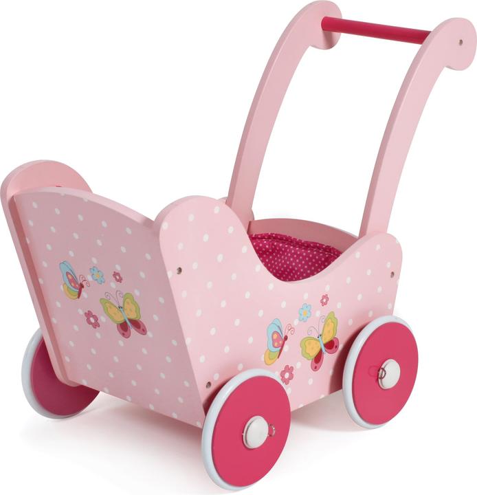 Actual product image Bayer Chic 2000 Wooden doll carriage