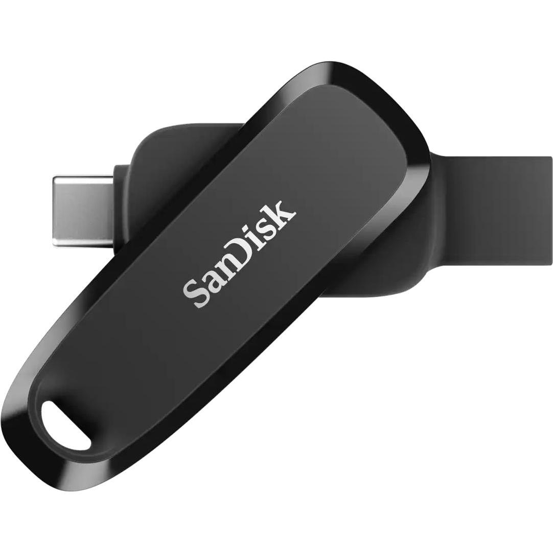 SanDisk Phone Drive for Android (128 GB, USB 3.2), USB Stick, Schwarz