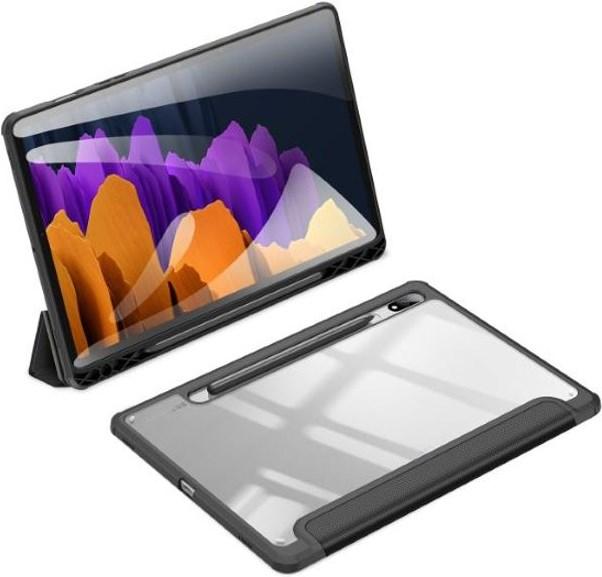 Productafbeelding Dux Ducis Toby Serie Leren Boekomslag Hoesje (Galaxy Tab S8, Galaxy Tab S7)