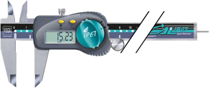 Image du produit tesa Pied à coulisse électronique.200mm ZW. 0.01mm TWIN-CAL IP (5 cm)