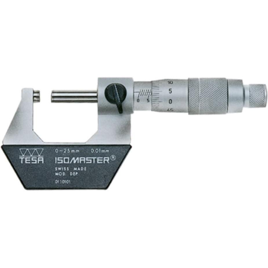 Thumbnail - Tesa, Messlehre, ISOMASTER-Messschraube Messbereich 0- 25 mm mit E (2.50 cm)