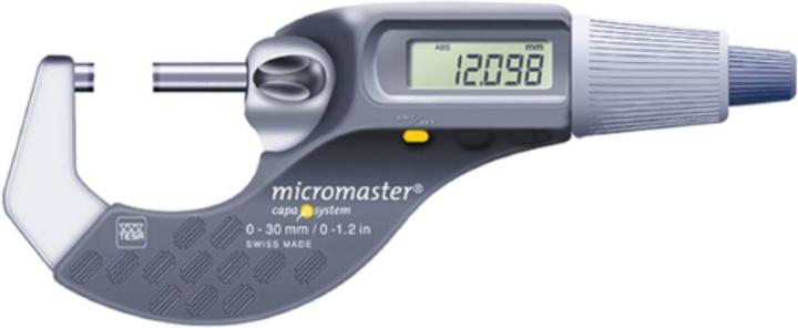 Produktbild tesa MICROMASTER Messschraube 0-30mm. Abl. 0.001mm. oh