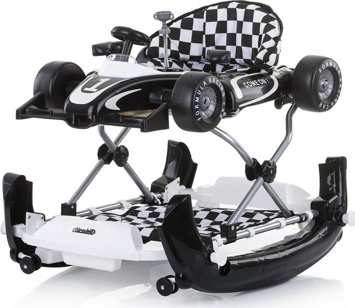 Produktbild Chipolino Interaktive Lauflernhilfe Car Racer 4in1 Schwarz+Weiss