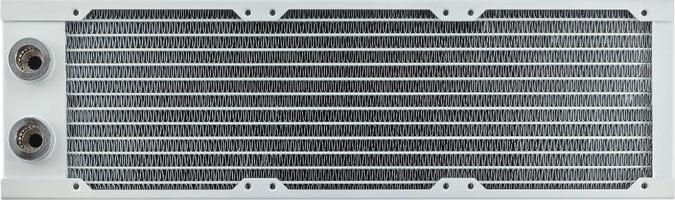 Actual product image Phanteks Glacier EZ-Fit 360RAD-30 radiator, copper - 360 mm, white