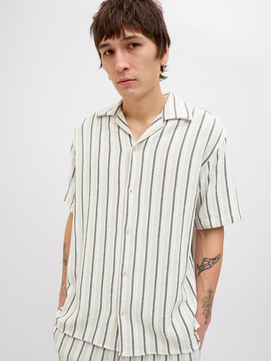 Produktbild Jack & Jones Jorcoba Stripe Resort Shirt Ss Sn (XL)