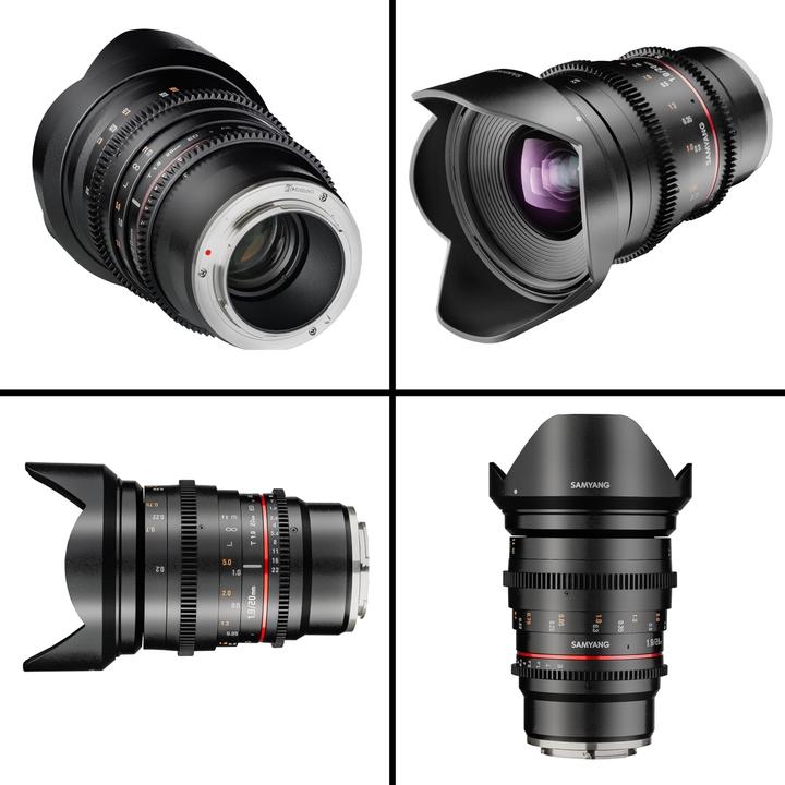 Actual product image Samyang 20mm T1.9 VDSLR Nikon (Nikon F, full size)