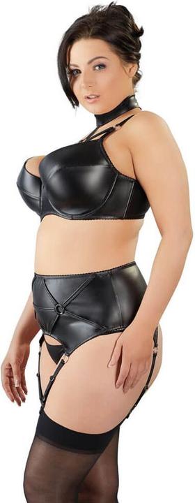 Produktbild Cottelli Collection 3-teiliges Wetlook-Set (L)
