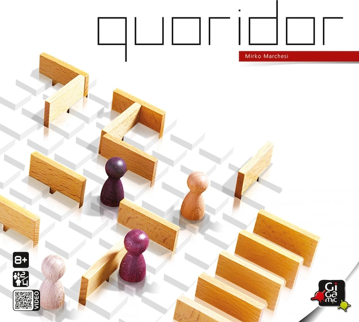 Gigamic Quoridor Classic (Tedesco, Francese, Italiano, Inglese)
