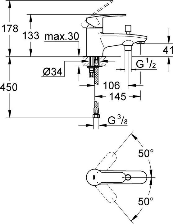 Produktbild Grohe Eurostyle Cosmopolitan