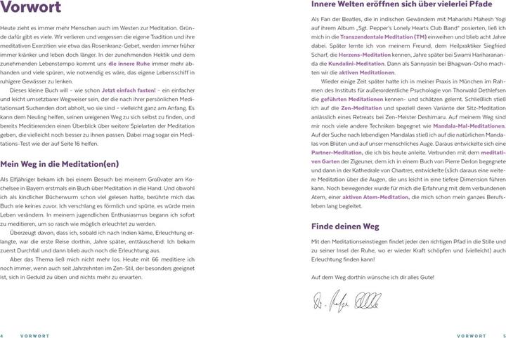 Produktbild Jetzt einfach meditieren (Deutsch, Ruediger Dahlke, 2018)