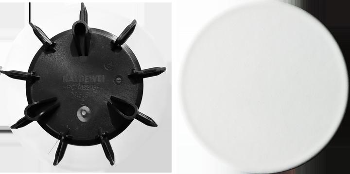 Actual product image Kaldewei drain cover KA90, enamelled