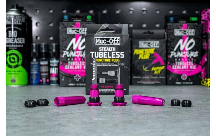 Produktbild Muc-Off Flickzeug Stealth Tubeless Punctures Plug Rot