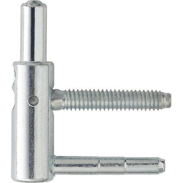 Otlav, Türbeschlag + Scharnier, Einbohrband Typ 495 3D Exacta,Rahmenteil, Band ø 20mm,Stahl verzinkt