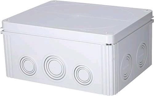 Actual product image Wiska FR Junction box Combi 1610 empty grey