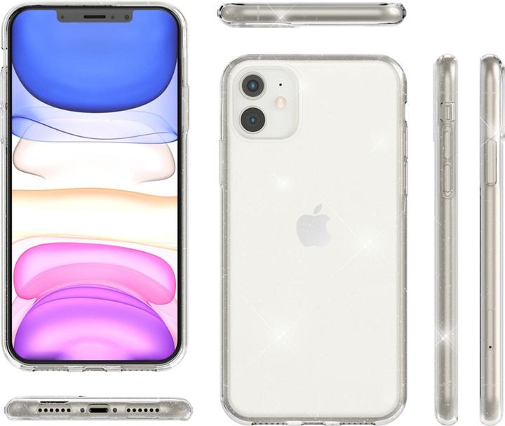 Actual product image Nalia Glitter cover (Apple iPhone 11)