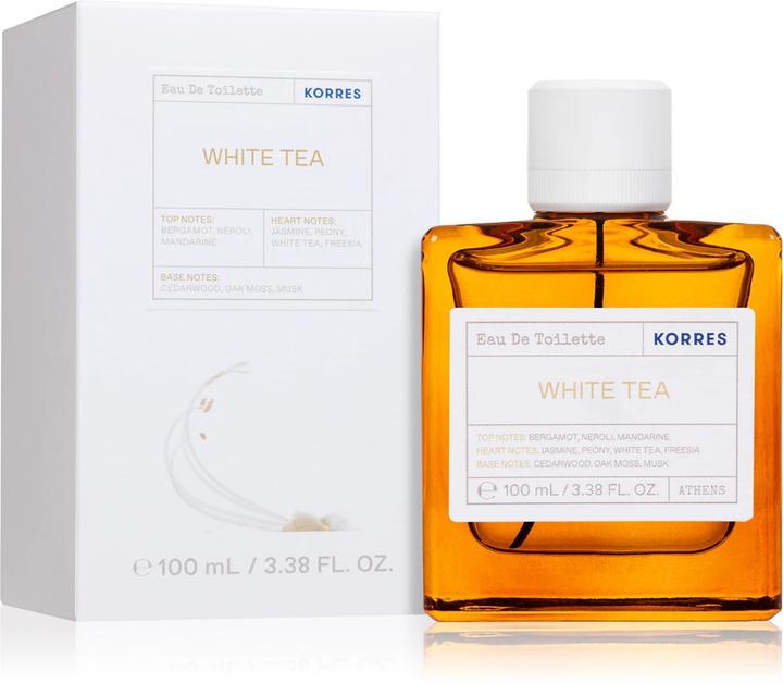 Actual product image Korres Eau De Toilette White Tea Women's Fragrance 100ml (Eau de toilette, 100 ml)