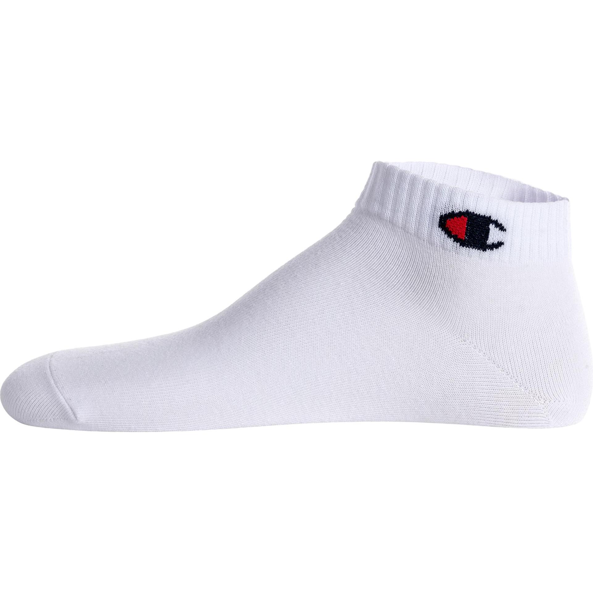 Thumbnail - Champion, Herren, Socken, Core Socks Quarter, Weiss, (6er Pack, 35 - 38)