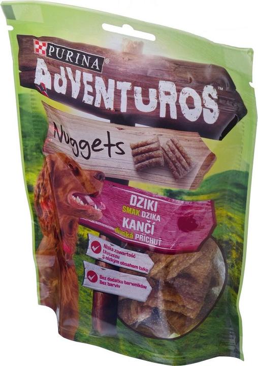 Immagine prodotto Adventuros Pepite - Bocconcini per cani - 90g (Senior, 90 g)