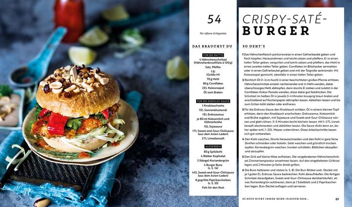 Produktbild Ja, ich grill! – Burger (Deutsch, Tanja Dusy, 2020)