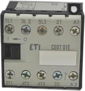 Image du produit Eti ETI-Polam Énergie électrique CE07.10-230V-50/60Hz 7A 3P AC 1Z 004641023