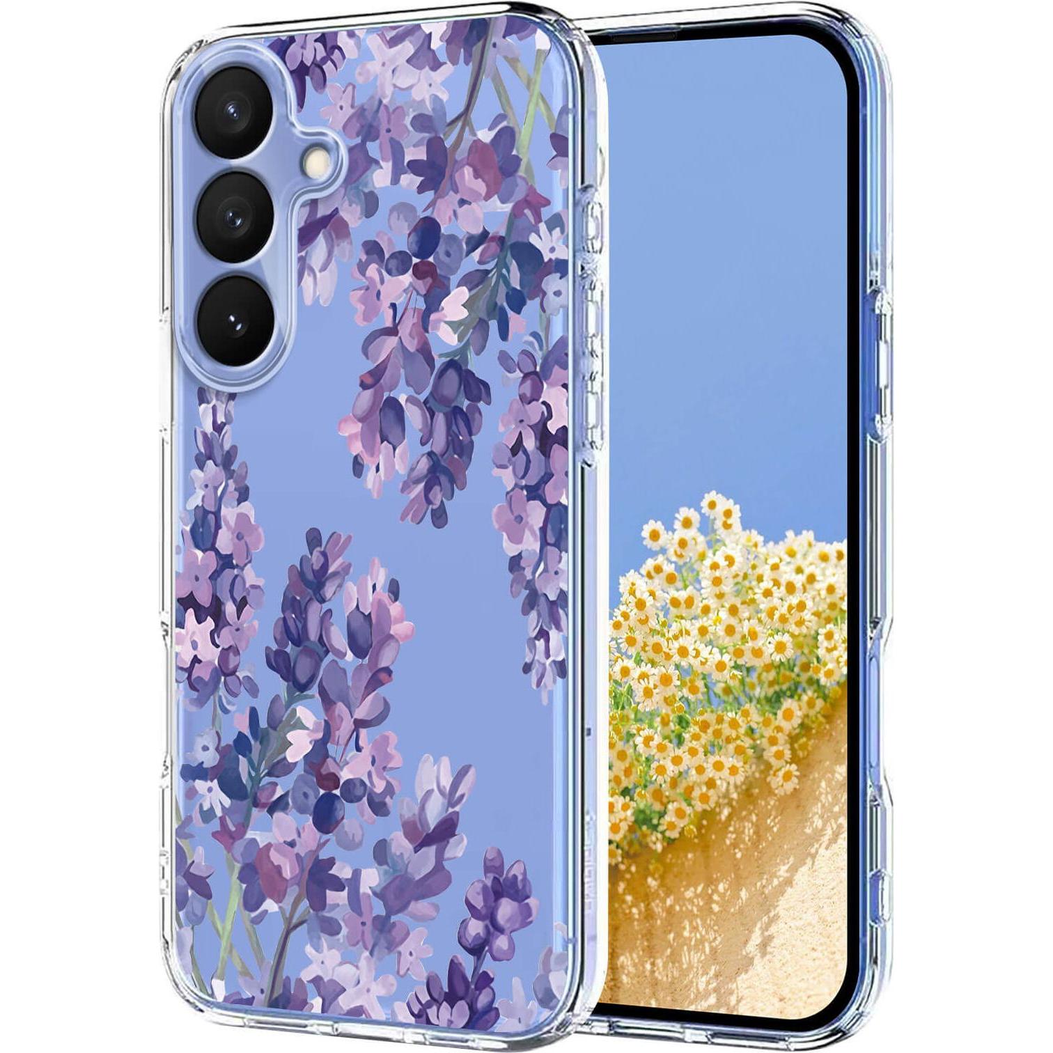 Cover-Discount Galaxy S26 - Silikon Gummi Hülle Blumen (Samsung Galaxy S26), Cover smartphone, Multicolore