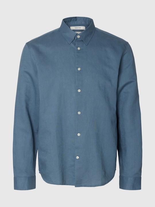 Immagine prodotto Selected Regular Fit Bluse aus Leinengemisch (L)