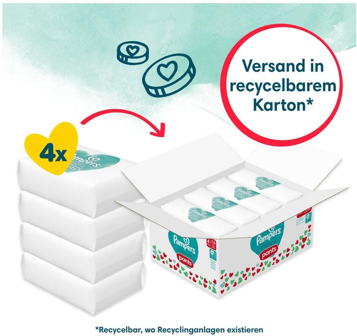 Actual product image Pampers Harmonie Pants (Size 4, Monthly box, 168 pcs.)