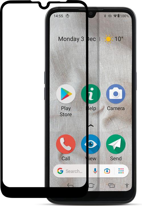 Doro Glass screen film with black border (1 Piece, Doro 8100, Nokia 8110, Doro 8200)