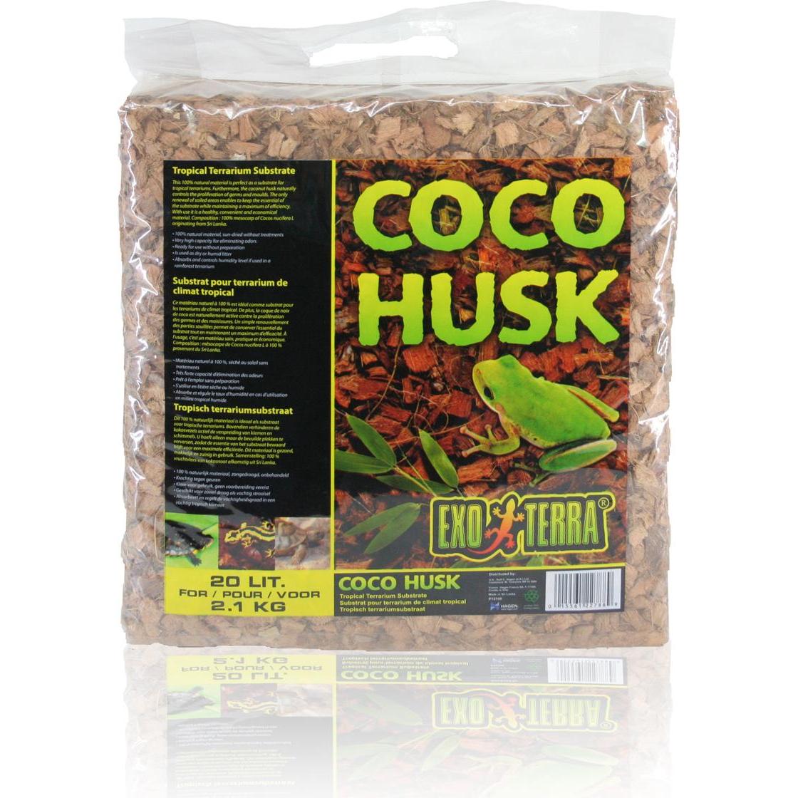 Thumbnail - Exo Terra Podłoże Coco Husk 20L, 2.1kg, Terrariumeinrichtung
