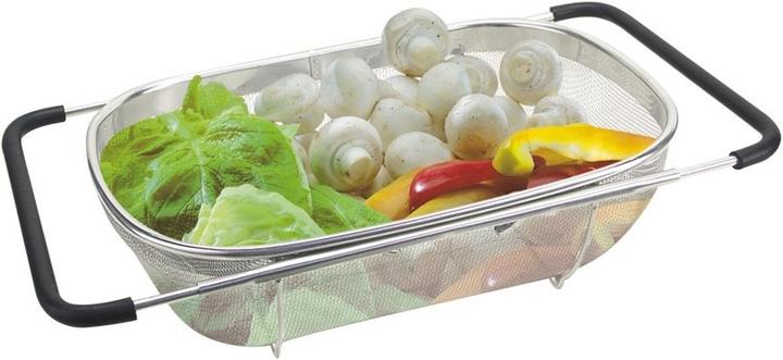 Actual product image Eva- Kochen und Haushalt Eva Wash Basket Extendable Stainless Steel 188 2943x19 cm (19 cm)