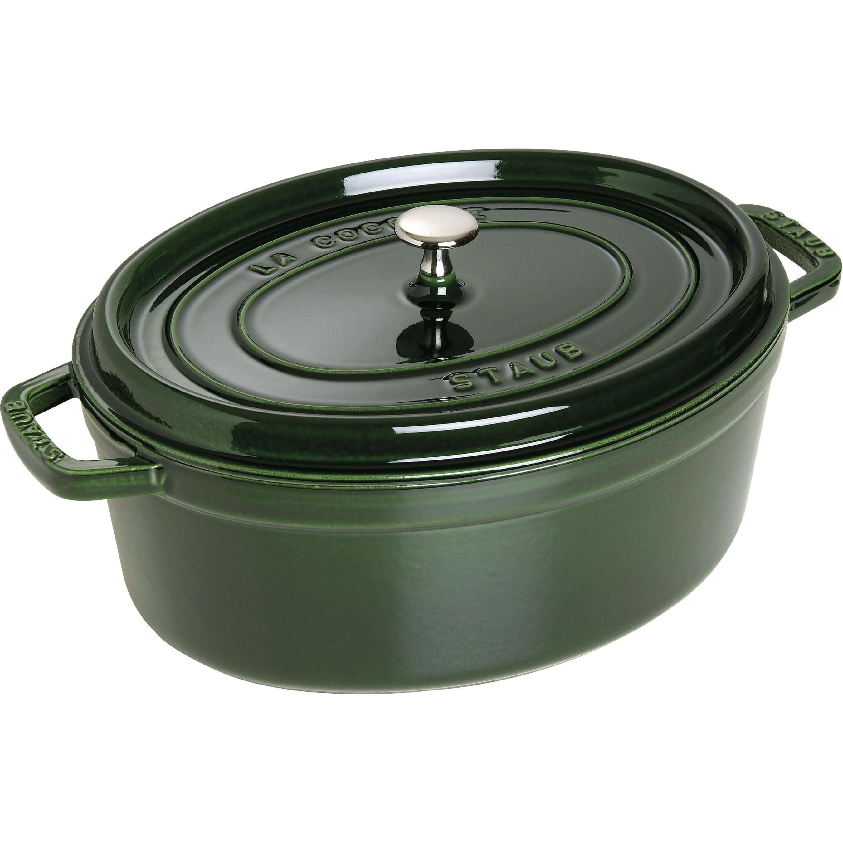 Staub Cocotte, Pfanne + Kochtopf, Grün