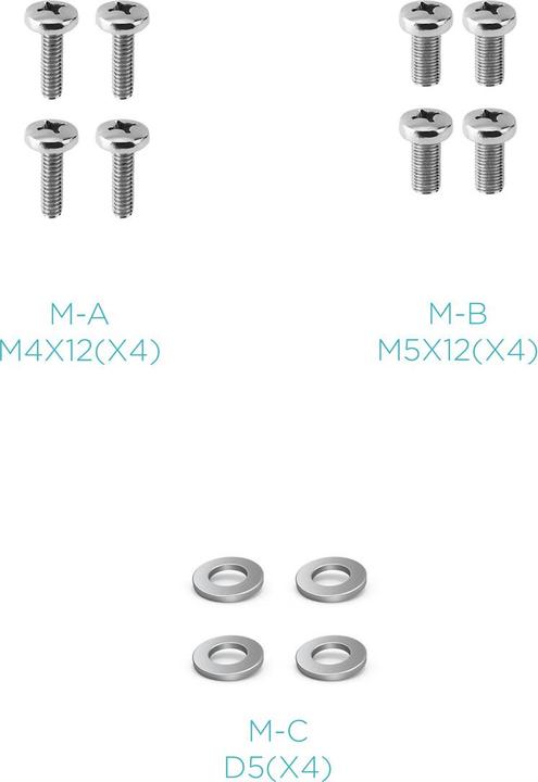Produktbild Tooq Technology DB1233TNV-B (Tisch, 32", 16 kg)